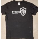 StrongFirst Instruktor Póló Pajzsos Fekete